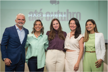 Palestrantes do evento